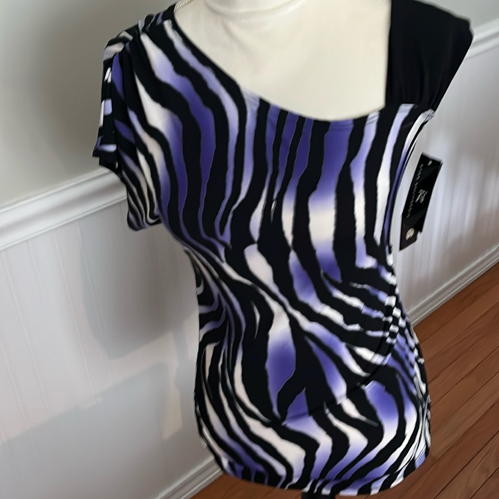 IZ BYER CALIFORNIA Juniors Short sleeve/tank combination Dress Top
